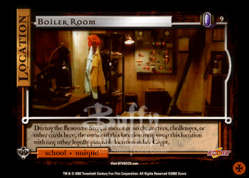 #9 Boiler Room