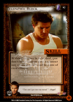 #27 Telepathic Block