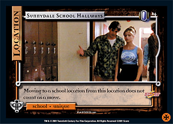 #24 Sunnydale School Hallways